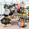 Graduation Party Balloons – 7-Piece Class of 2026 Congrats Grad Foil Balloon Set, Graduation Cap & Star Mylar Balloons for High School & College Graduation Decorations